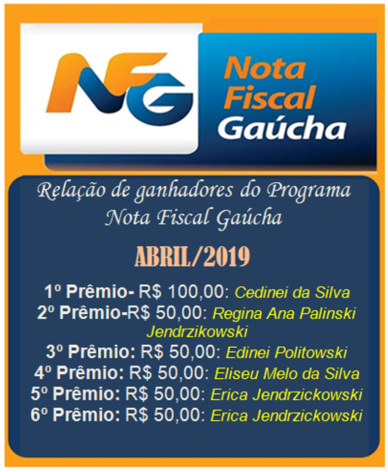 NOTA FISCAL GAÚCHA  